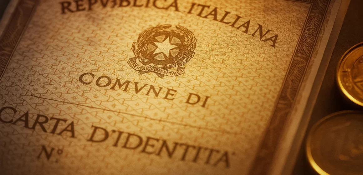 Carteira de identidade italiana em papel deixará de valer em 2026, veja como trocar