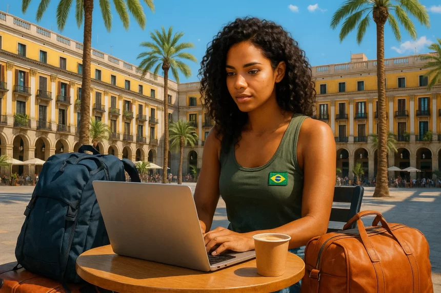 Espanha ou Portugal Qual o melhor país para brasileiros aplicarem o visto de nômade digital Espanha x Portugal: Qual o melhor país para brasileiros aplicarem o visto de nômade digital?