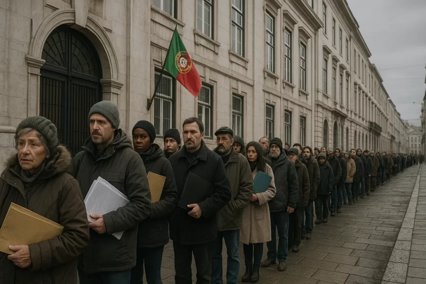 Mais de 500 mil pedidos de nacionalidade portuguesa estão parados, Brasil lidera a fila Mais de 500 mil pedidos de nacionalidade portuguesa estão parados, Brasil lidera a fila
