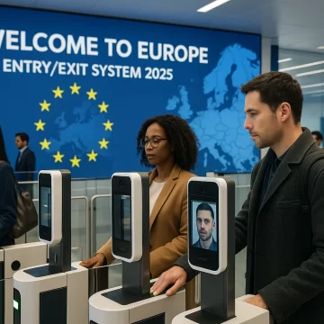 Adeus carimbo no passaporte: Europa lança sistema digital de fronteira em Outubro de 2025