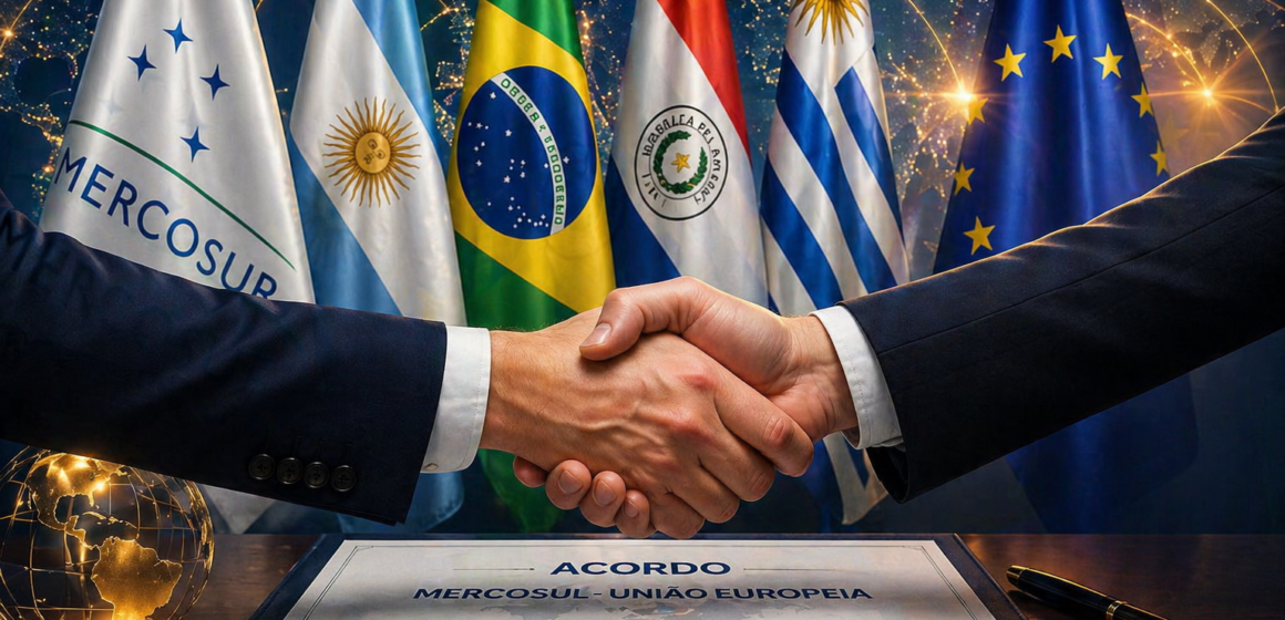 Acordo histórico entre Mercosul e União Europeia entra em vigor provisoriamente nesta sexta-feira
