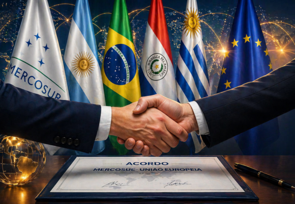 Acordo histórico entre Mercosul e União Europeia entra em vigor provisoriamente nesta sexta-feira