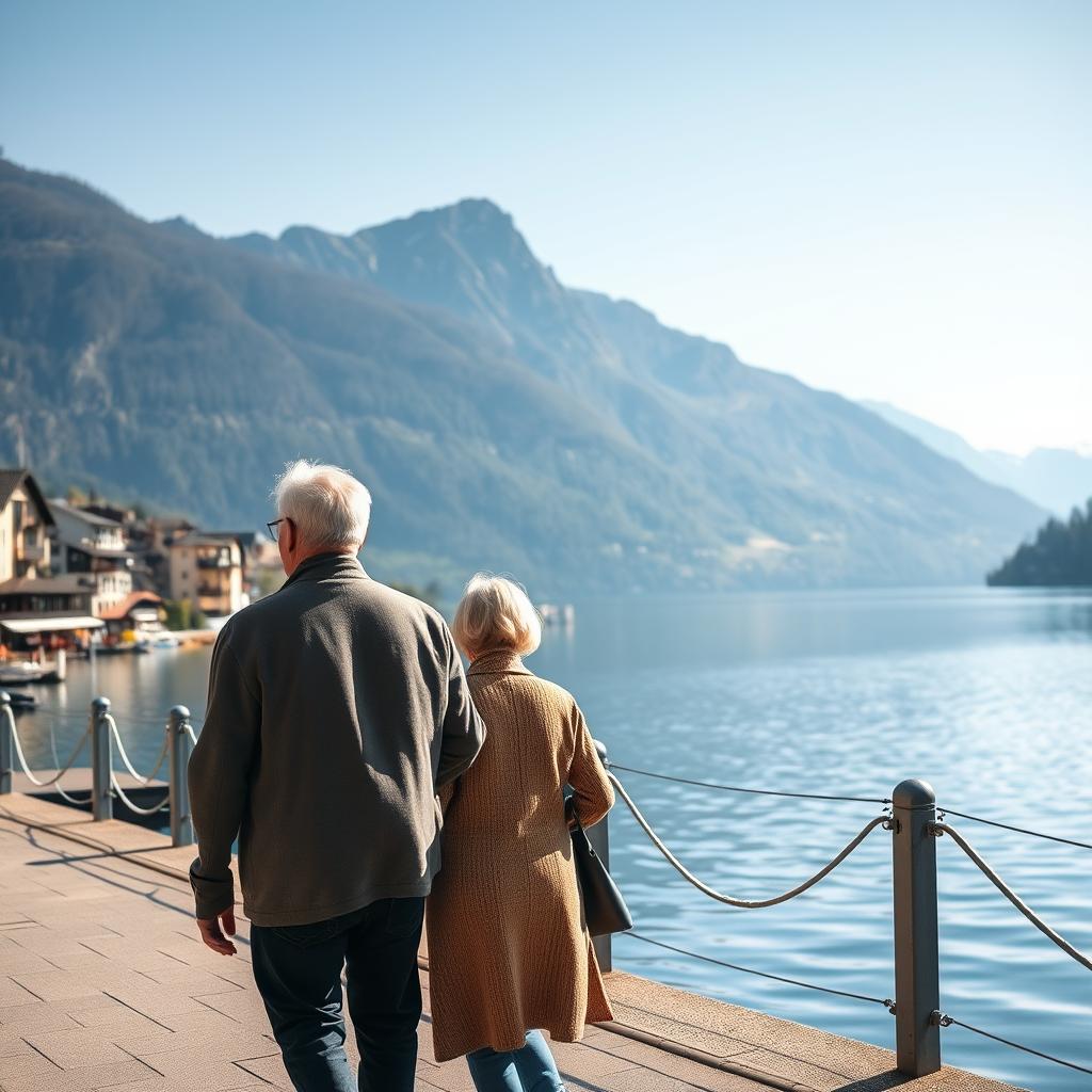 Cidades suíças tranquilas e de qualidade de vida ideal para aposentados brasileiros