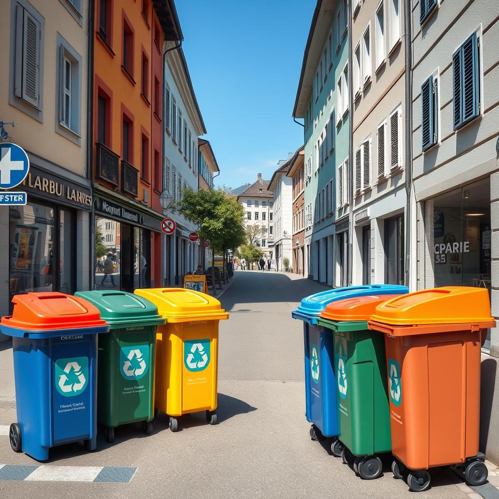 Sistema de reciclagem e separação de lixo na Suíça – guia para brasileiros